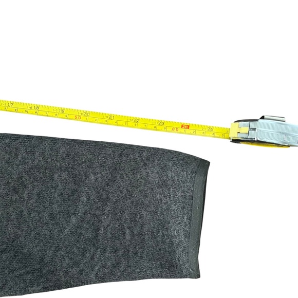 The North Face Mens Sz M Grey Fleece Crewneck Pullover Sweatshirt Logo Crew Neck - Picture 8 of 8